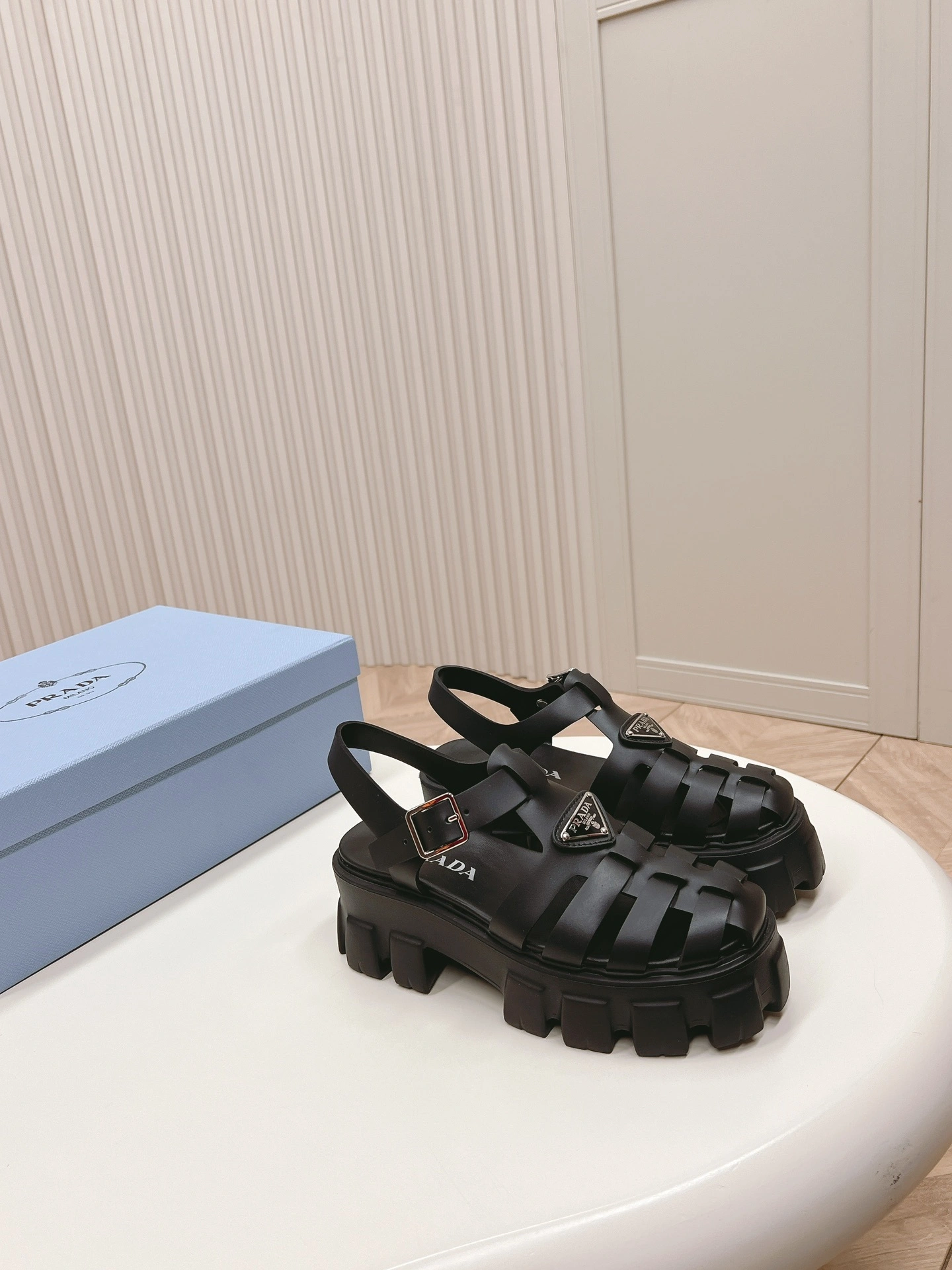 &COCO--- Pr141 1X853M_3LKK_F0002_F_DD55 1X853M_3LKK_F0002_F_055 Thick soles：5.5cm item:D-X062E2007W